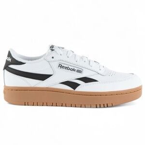 Reebok club women’s double‎ revenge tennis shoes sneakers white gum size 5.5